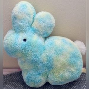 Bunny blue  pillow cushion